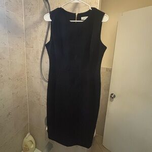 Calvin Klein Classic Black Midi Dress